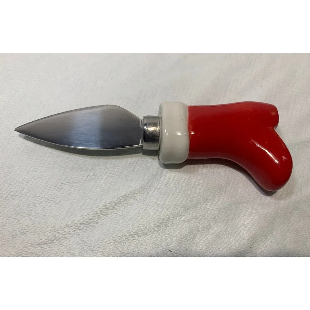 Dept 56 Christmas cheese spreaders